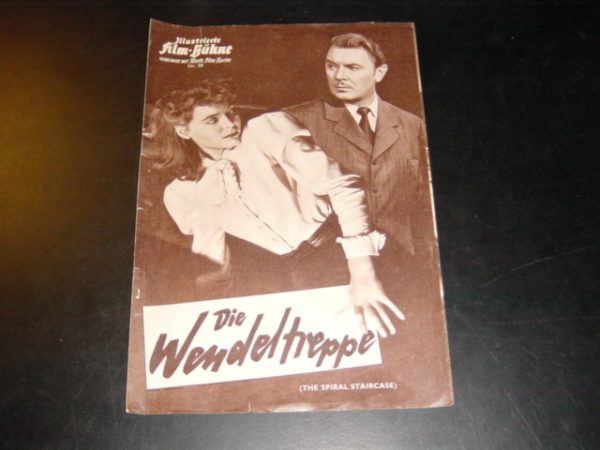 58: Die Wendeltreppe ( Robert Siodmak ) George Brent, Dorothy Mc Guire, Ethel Barrymore, Elsa Lanchester, Rhonda Fleming, Kent Smith, Gordon Oliver, James Bell