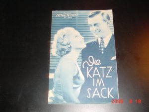 1002: Die Katze im Sack Magda Schneider Theo Lingen