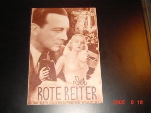 1025: Der rote Reiter Ivan Petrovich Camilla Horn Veit Harlan