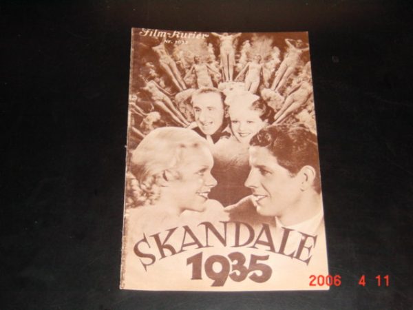 1032: Skandale 1935 Alice Faye George White Rudy Vallee
