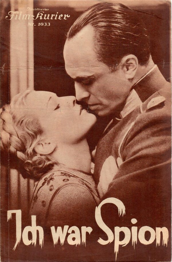 1033: Ich war Spion ( Victor Saaville ) Conrad Veidt, Madeleine Caroll, Herbert Marshall, Edmund Gwenn,