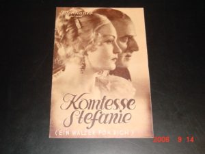 1052: Komtesse Stefanie Camilla Horn Heinz Rühmann