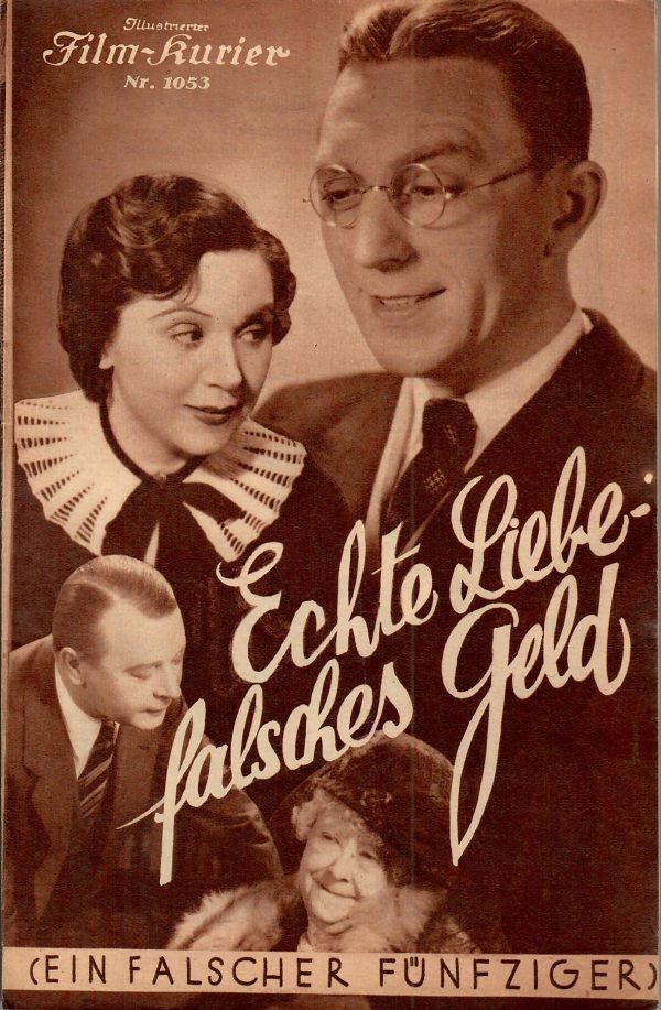 1053: Echte Liebe - Falsches Geld Theo Lingen Adele Sandrock