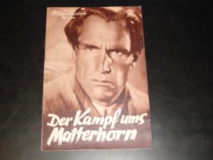 1056: Der Kampf ums Matterhorn Luis Trenker Peter Voss