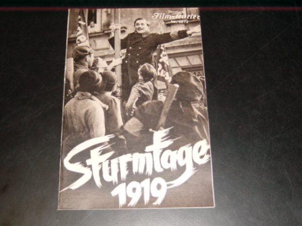 1072: Sturmtage 1919 Hans Schlenck Kurt Holm Beppo Brem