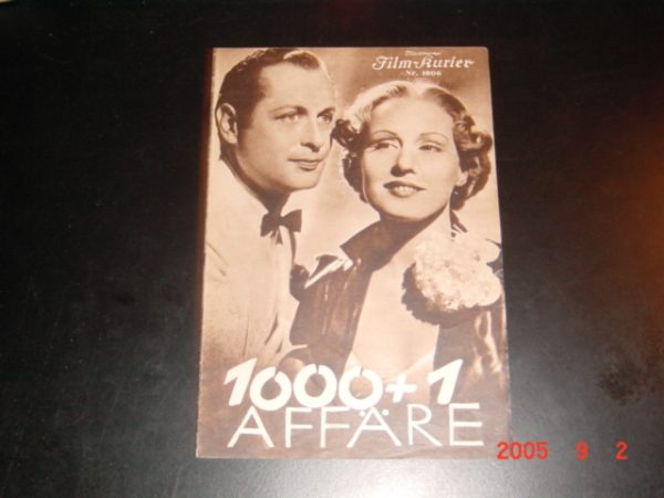 1606: 1000 + 1 Affäre Robert Montgomery Frank Morgan
