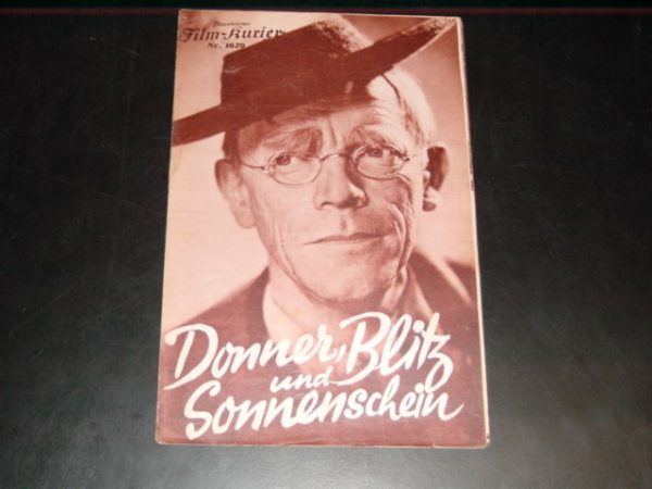 1629: Donner Blitz Sonnenschein Karl Valentin Liesl Karlstadt