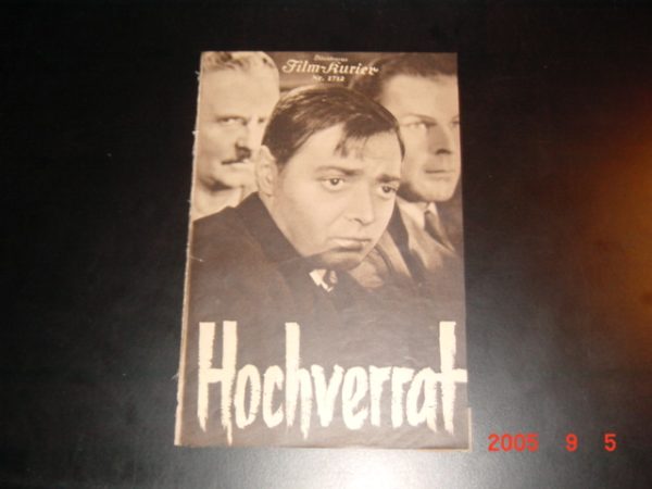1712: Hochverrat Peter Lorre Brian Donlevy Helen Wood