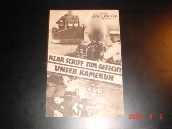 1715: Klar Schiff zum Gefecht - Unser Kamerun (Dt. Flotte )