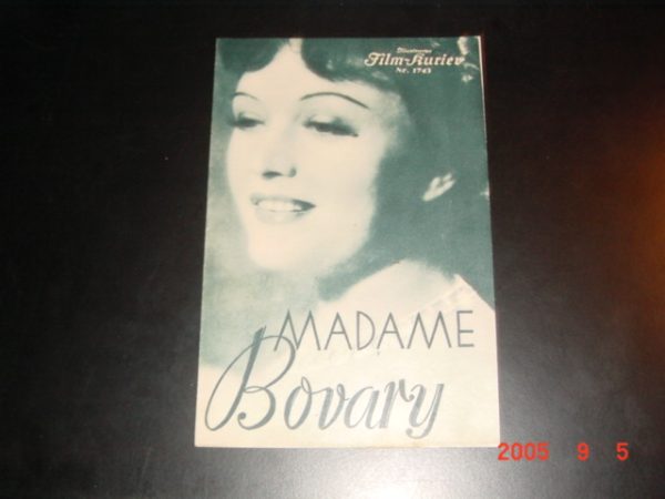 1743: Madame Bovary Pola Negri Ferdinand Marian