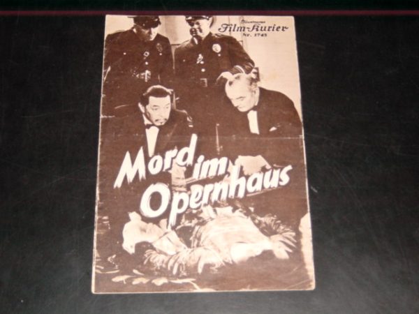 1745: Mord im Opernhaus ( Charlie Chan ) Boris Karloff
