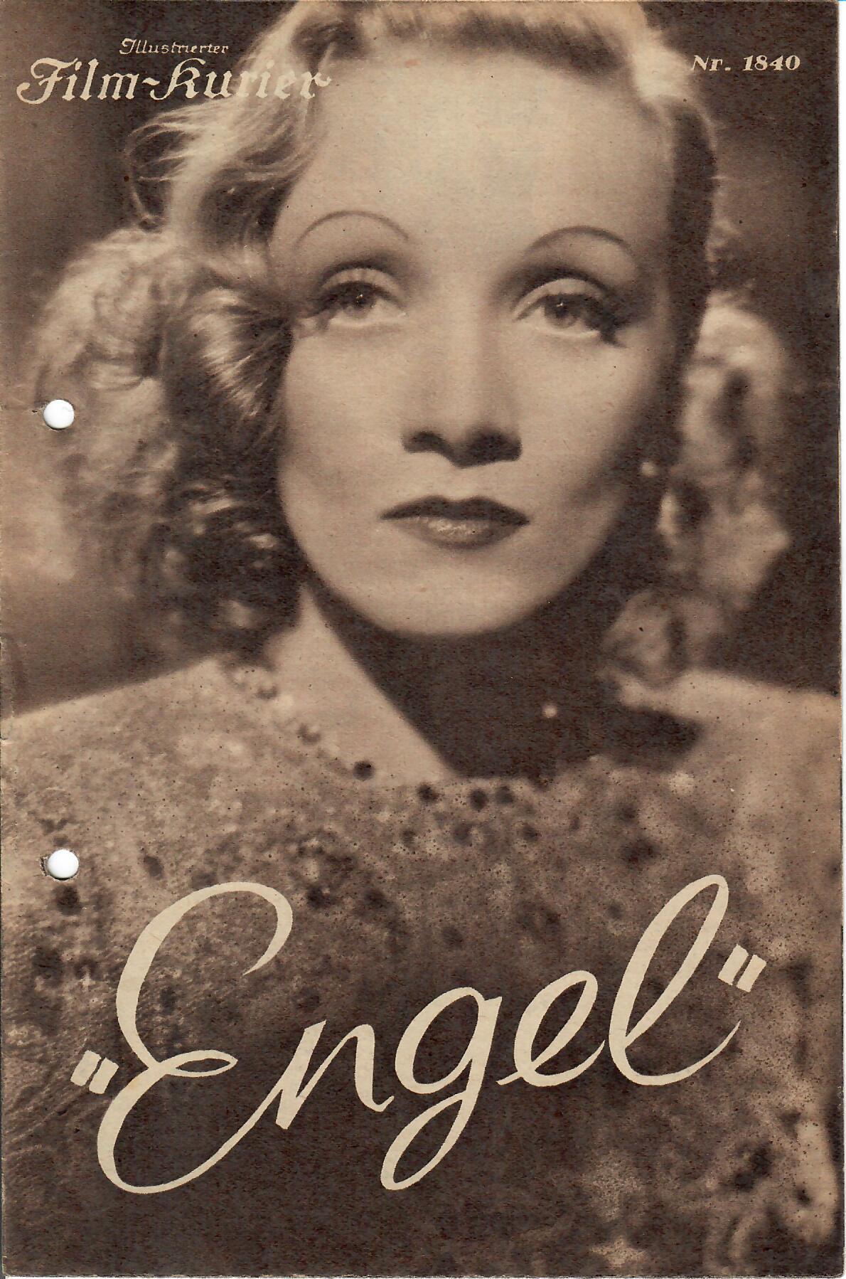 1840: "Engel" ( Ernst Lubitsch ) Marlene Dietrich, Herbert Marshall, Melvyn Douglas,
