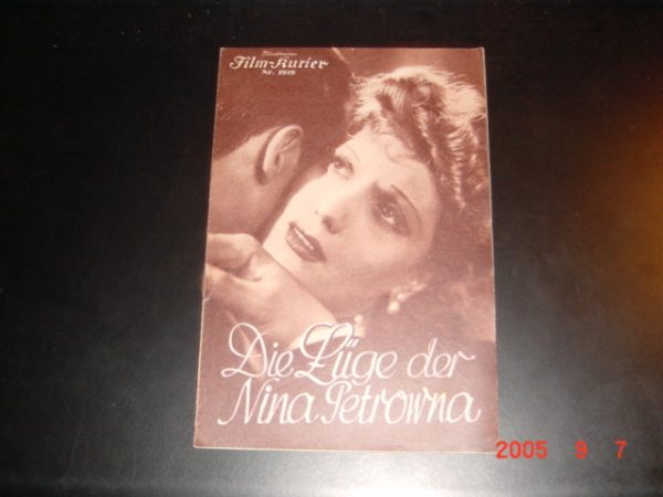 1919: Lüge der Nina Petrowna Isa Miranda Fernand Gravey