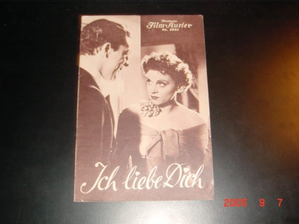 2022: Ich liebe Dich Viktor de Kowa Luise Ullrich