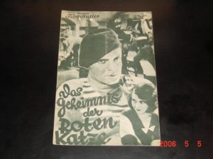 IFK: Nr: 237 : Das Geheimnis der Roten Katze, Hans Junkermann, Rosa Valetti, Margot Walter, Ernst Verebes, Siegfried Arno, Paul Westermeier, Curt Lilien,