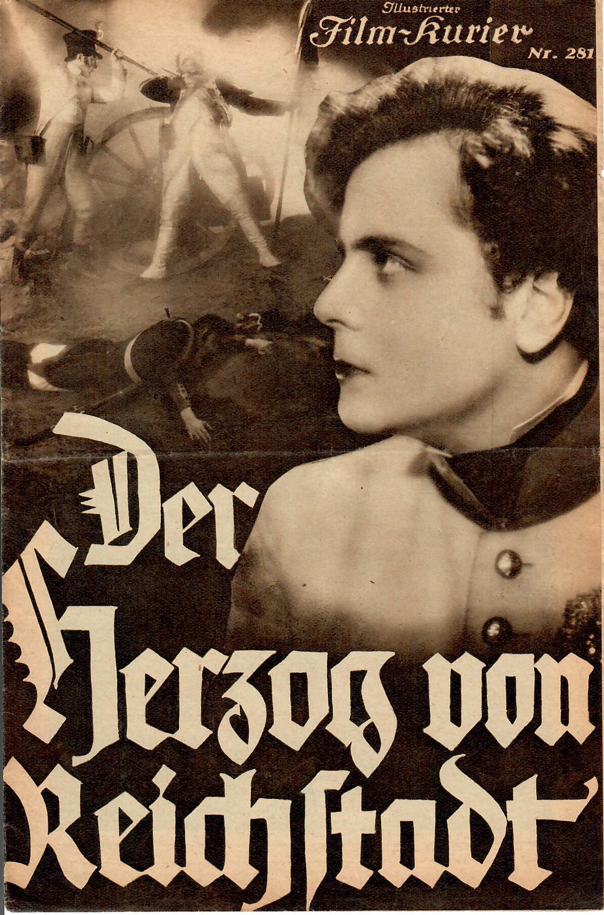 IFK: Nr: 281 : Der Herzog von Reichstadt ( Der junge Aar ) Walter Edhofer, Eugen Klöpfer, Erwin Kalser, Eugen Jensen, Alfred Abel, Jack Mylong Münz, Lien Deyers,