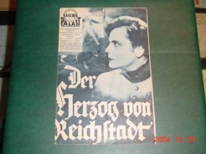IFK: Nr: 281 : Der Herzog von Reichstadt ( Der junge Aar ) ( Premieren Ausgabe )Walter Edhofer, Eugen Klöpfer, Erwin Kalser, Eugen Jensen, Alfred Abel, Jack Mylong Münz, Lien Deyers,