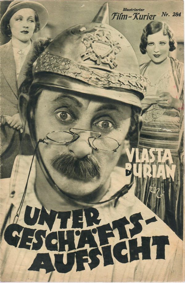 IFK: Nr: 284 : Unter Geschäftsaufsicht ( Arnold und Bach ) Vlasta Burian, Harry Frank, Mabel Hariot, Friedrich Hölzlin, Eugen Jensen, Inge Rahm, Seff Holub, Anny Bondy, Wanka,