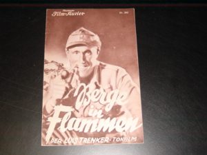 IFK: Nr: 302 : Berge in Flammen Luis Trenker
