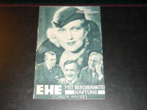 IFK: Nr: 344 : Ehe mit beschränkter Haftung Hans Moser