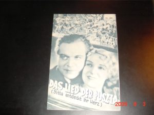 IFK: Nr: 410 : Lied der Puszta Gustav Fröhlich Gitta Alpar