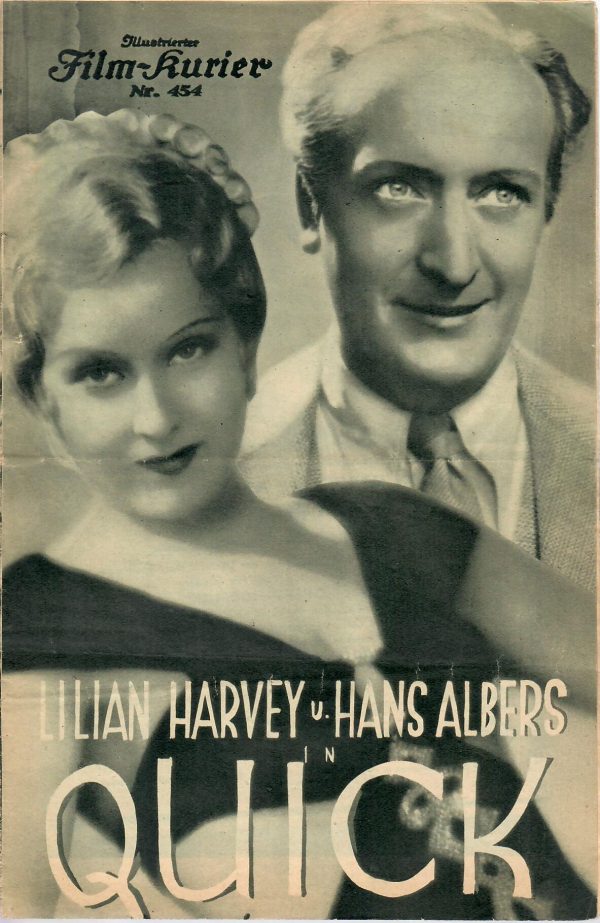 IFK: Nr: 454 : Quick Lilian Harvey Hans Albers Paul Hörbiger