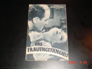 IFK: Nr: 465 : Das Frauengefängnis Sylvia Sidney