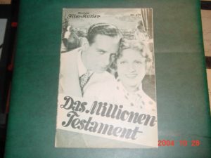 IFK: Nr: 475 : Millionen Testament Johannes Riemann