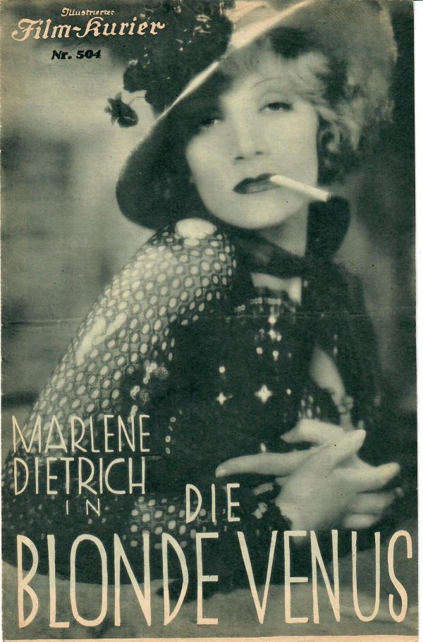 IFK: 504: Die blonde Venus ( Josef von Sternberg ) Marlene Dietrich Cary Grant