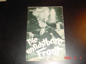 IFK: 533: Die unsichtbare Front Veit Harlan Paul Hörbiger