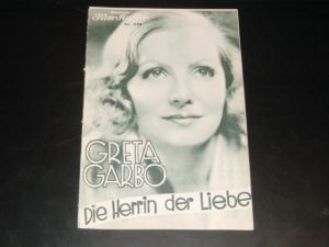 IFK: 539: Herrin der Liebe Greta Garbo Clark Gable Alan Hale