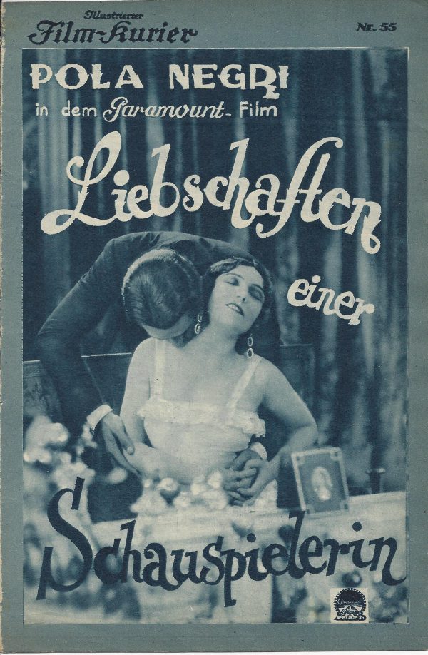IFK: Nr: 55 : Liebschaften einer Schauspielerin Pola Negri