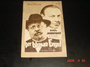 IFK: Nr: 58 : Der blaue Engel Marlene Dietrich
