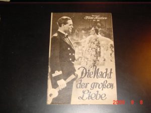 711: Die Nacht der großen Liebe Gustav Fröhlich