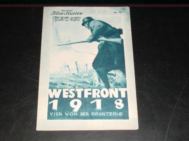 IFK: Nr: 78 : Westfront 1918 - Vier von der Infanterie