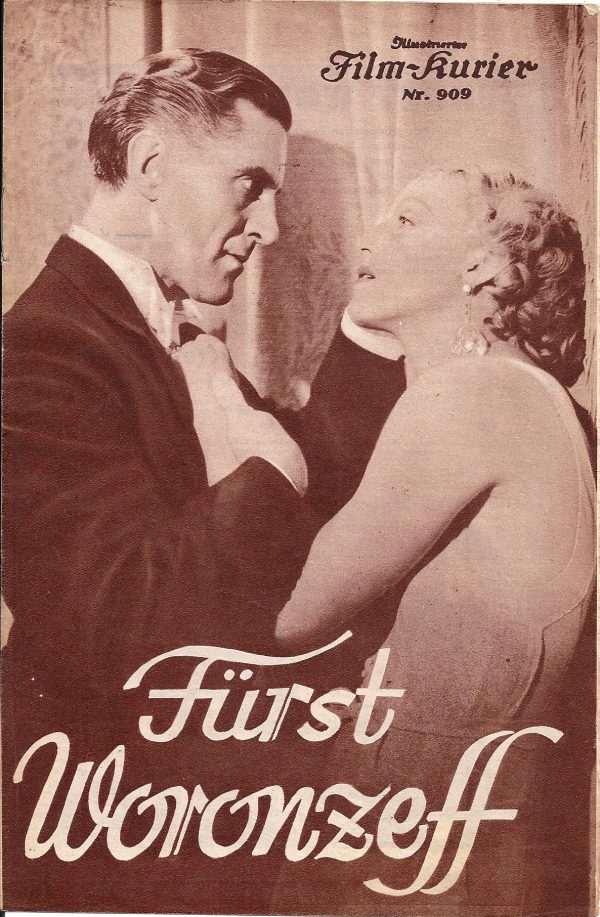 909: Fürst Woronzeff Brigitte Helm Willy Birgel Hansi Knoteck