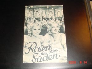 919: Rosen aus dem Süden Paul Hörbiger Oskar Sima