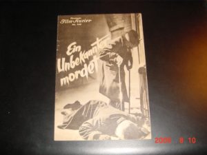 941: Ein Unbekannter mordet Robert Montgomery