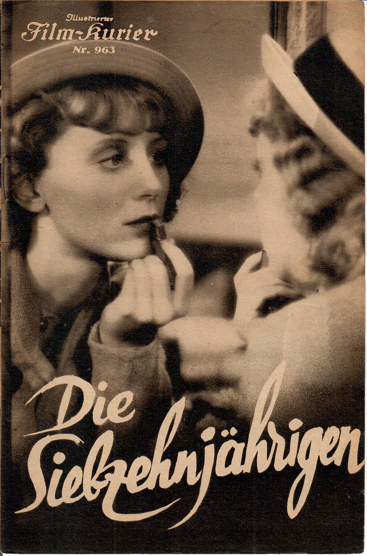 963: Die Siebzehnjährigen Franziska Kinz Alfred Abel Max Gülstorff