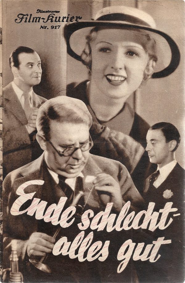 917: Ende schlecht alles gut Szöke Szakall Georg Denes