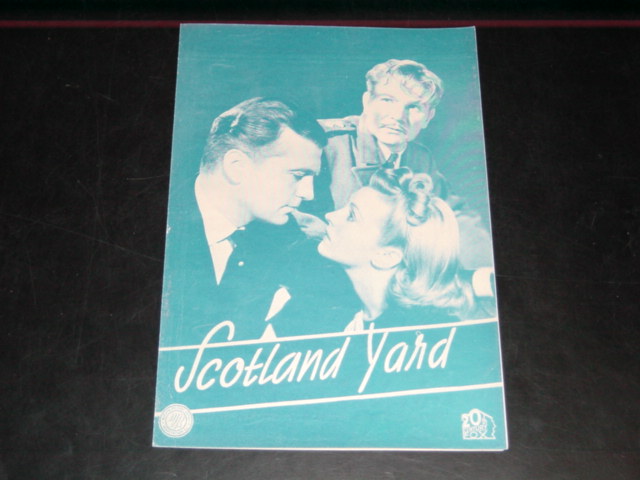1155: Scotland Yard, Henry Wilcoxon, Nancy Kelly,