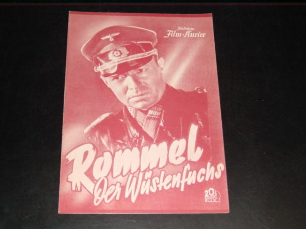 1329: Rommel der Wüstenfuchs, James Mason, Cederic Hardwicke, Jessica Tandy, Luther Adler, Everett Sloane, Leo G. Carroll, Eduard Franz,