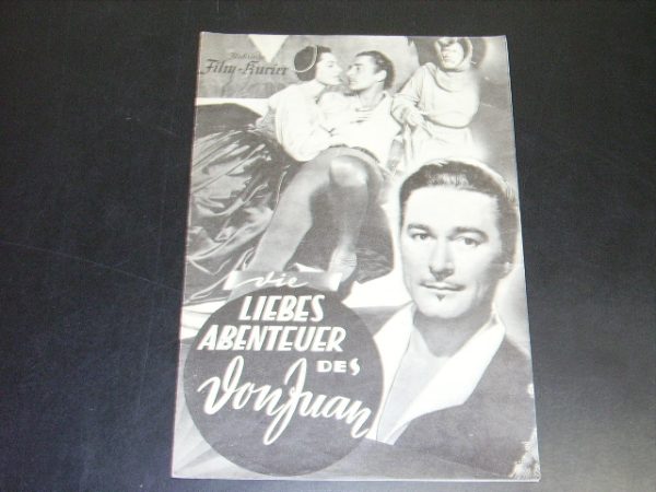 1905: Die Liebesabenteuer des Don Juan, Errol Flynn,