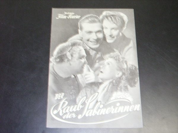 1912: Der Raub der Sabinerinnen, Paul Hörbiger, Fita Benkhoff,