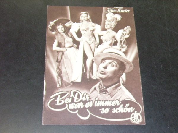 1922: Bei Dir war es immer schön, Georg Thomalla,