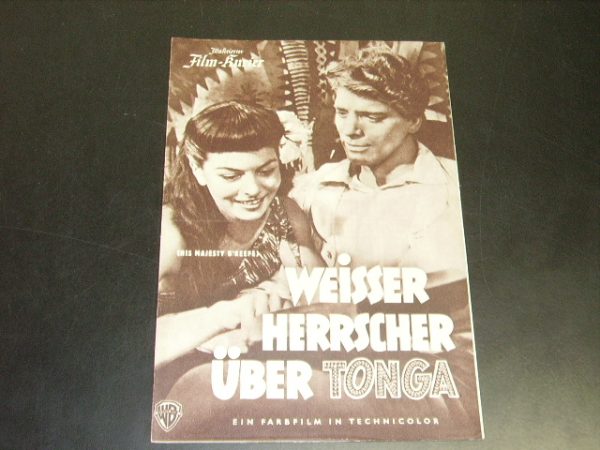 1940: Weisser Herrscher über Tonga, Burt Lancaster,