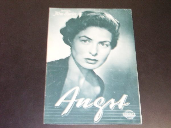 2009: Angst ( Roberto Rossellini ) Ingrid Bergman,