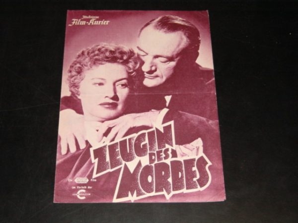 2203: Zeugin des Mordes, Barbara Stanwyck, George Sanders,