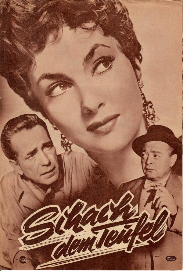 2227: Schach dem Teufel, Humphrey Bogart, Gina Lollobrigida, Peter Lorre,