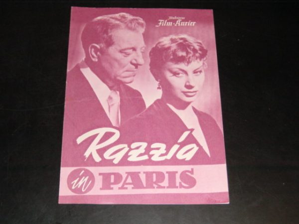2407: Razzia in Paris, Jean Gabin, Lino Ventura, Magali Noöl,